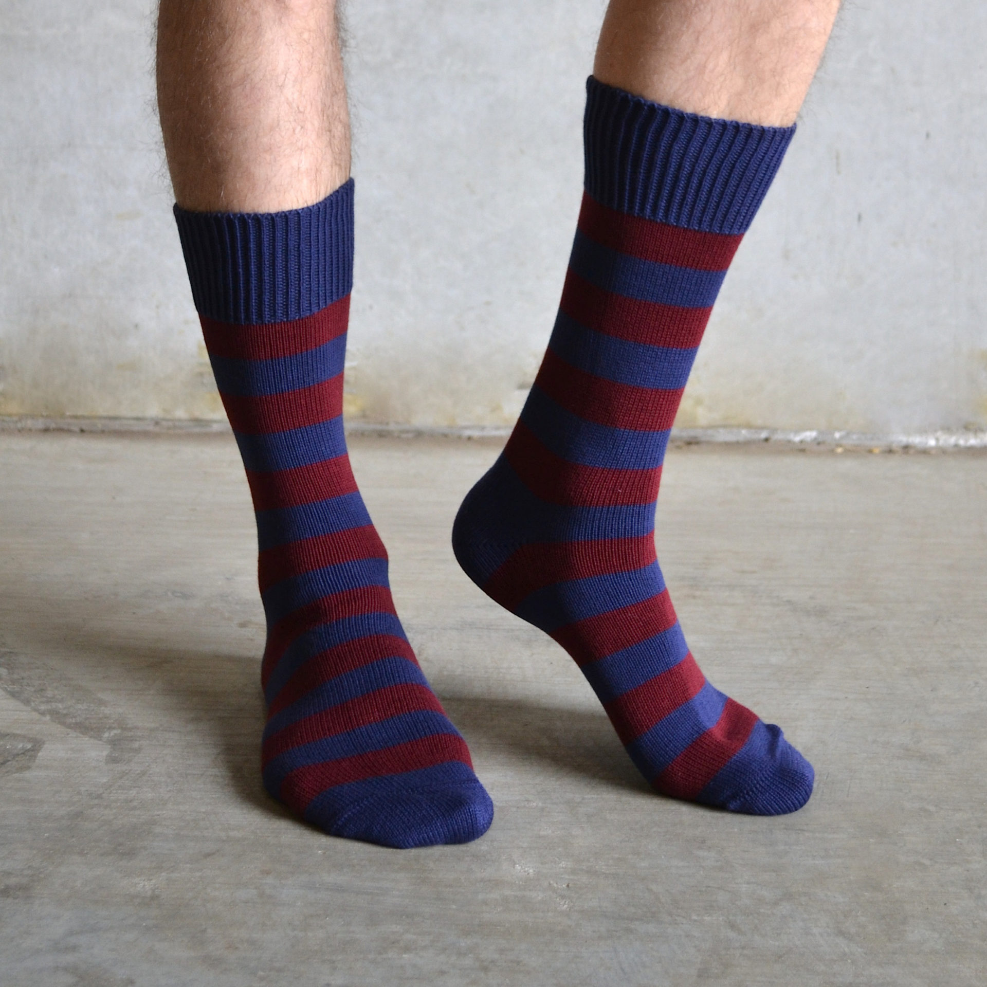 Cotton striped socks