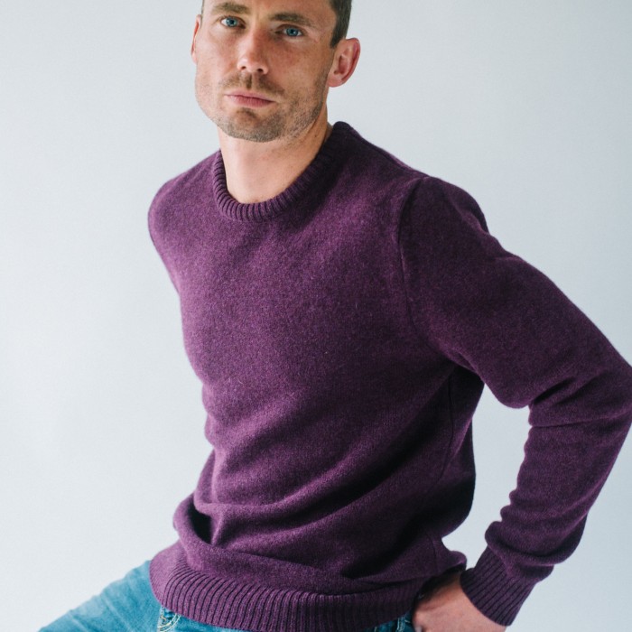 men's crew neck jumpers