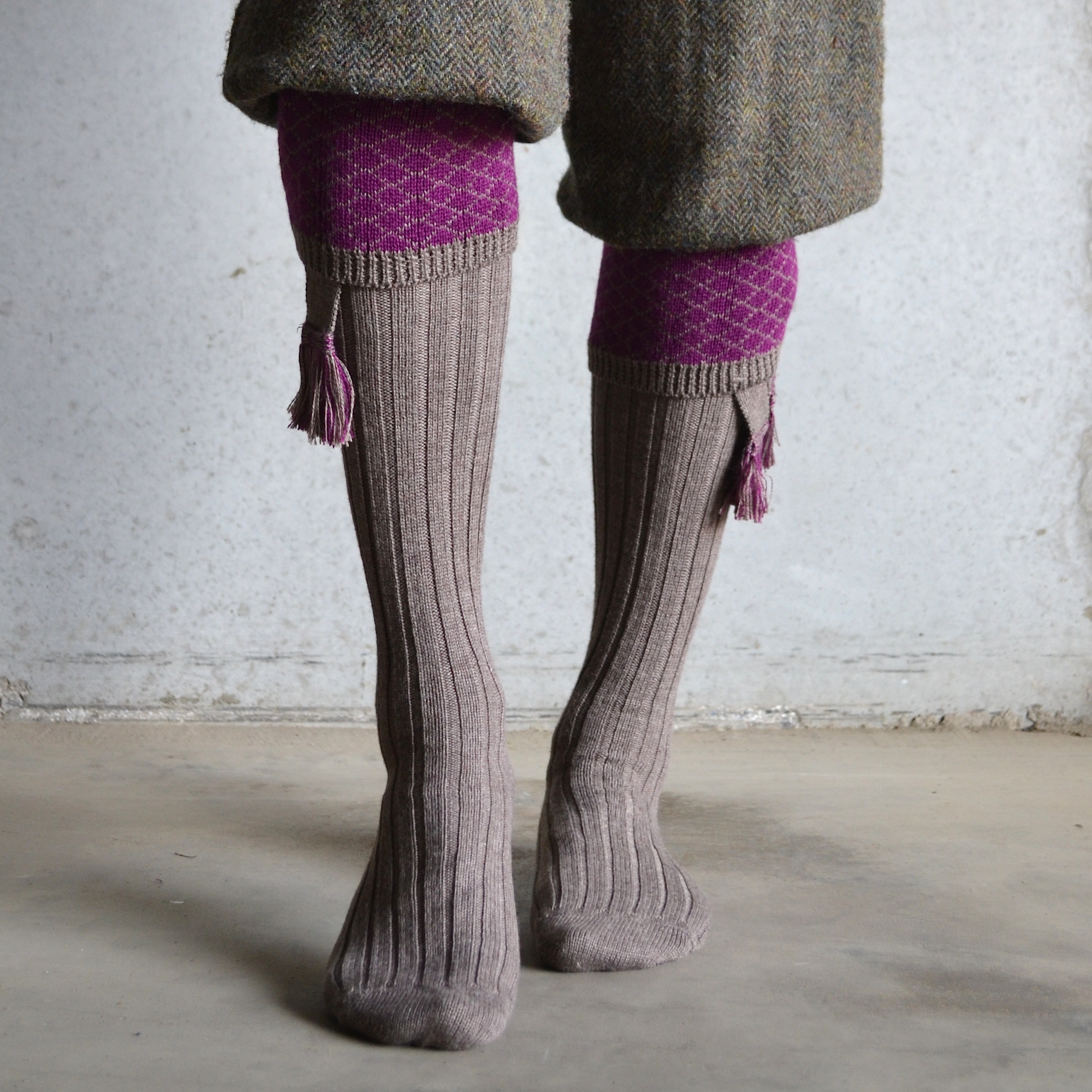Shooting socks made from merino wool