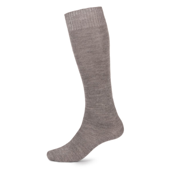 Long Alpaca socks - Grey
