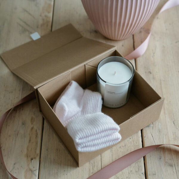 Cashmere gift box