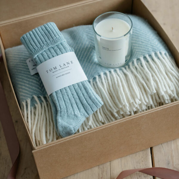 Duck egg blue gift box