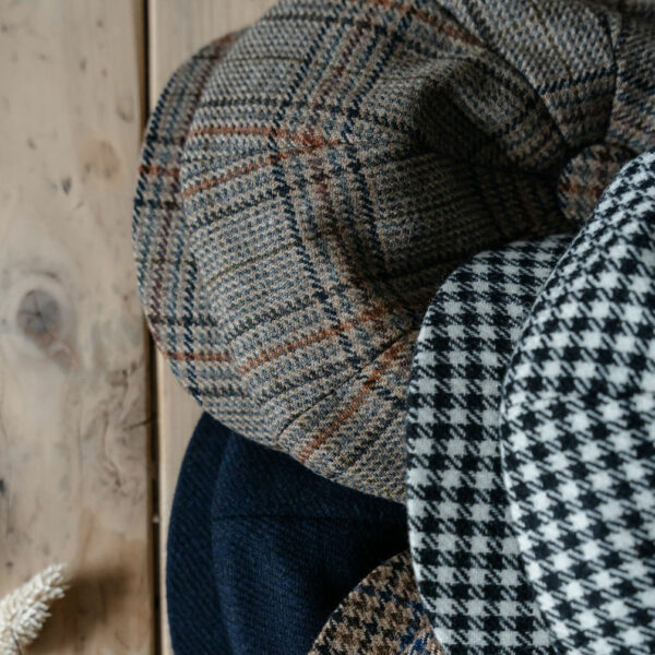 Baker Boy Hat – Brown check