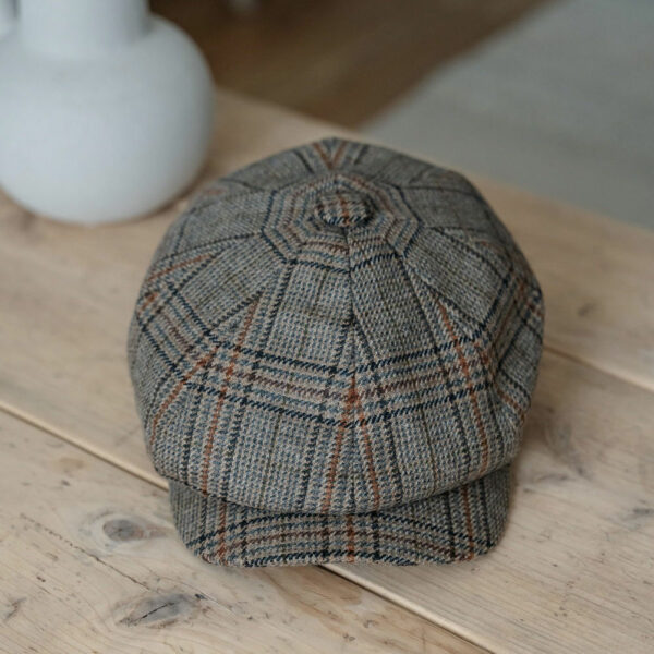 Baker Boy Hat - Brown check