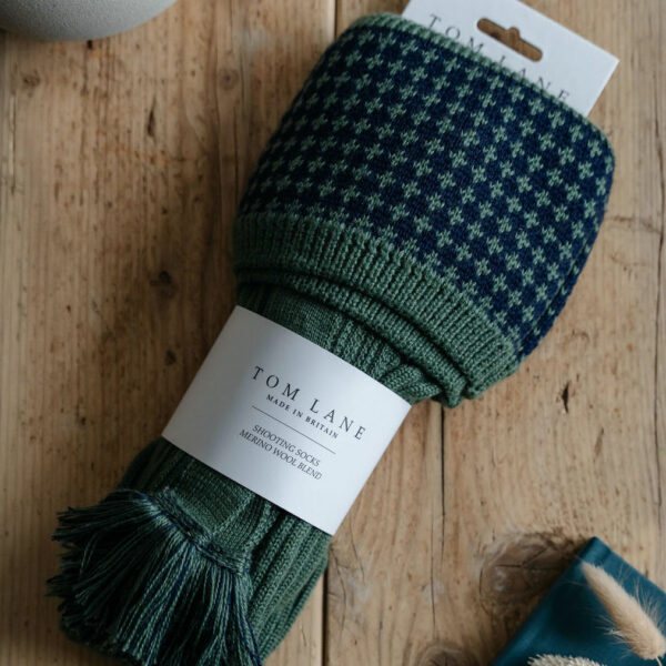 Lomond Shooting socks - Green & Navy