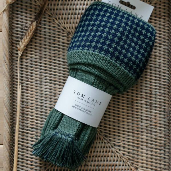 Lomond Shooting socks – Green & Navy