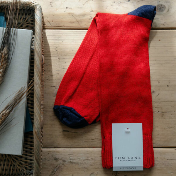 Cotton socks – Red