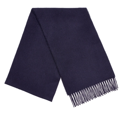 Merino Scarf - Navy