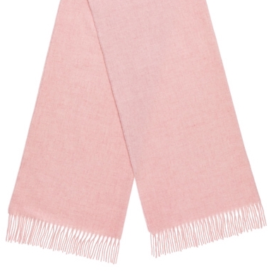 Large Merino Scarf - Baby pink