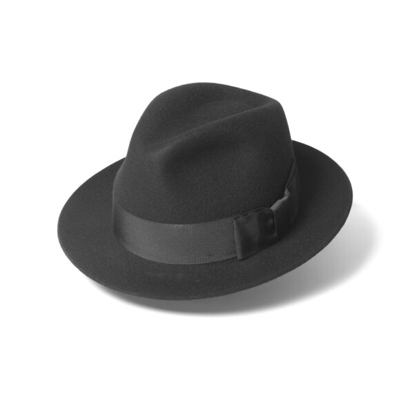 The Peebles Fedora Hat – Black